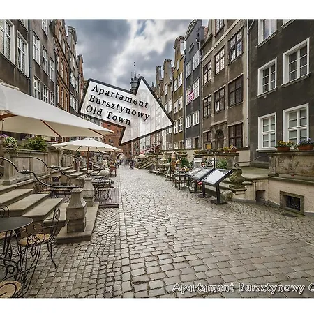 公寓 Bursztynowy Mariacka Old Town 格但斯克